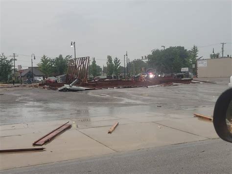 Major damage in Collinsville, Illinois after Saturday night storms